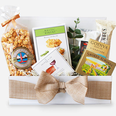 Snack Attack: Gourmet Treats Gift Box