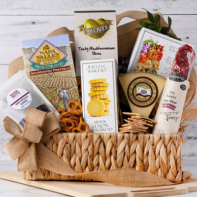 Gourmet Gratitude Savory & Sweet Gift Basket