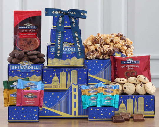 San Francisco Indulgence: Chocolate Gift Tower