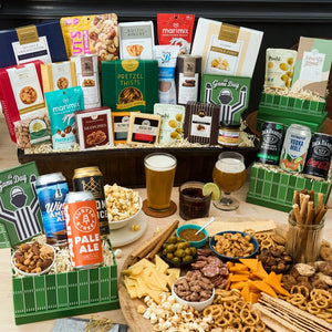 Pre-Game Gathering Charcuterie Gift Basket