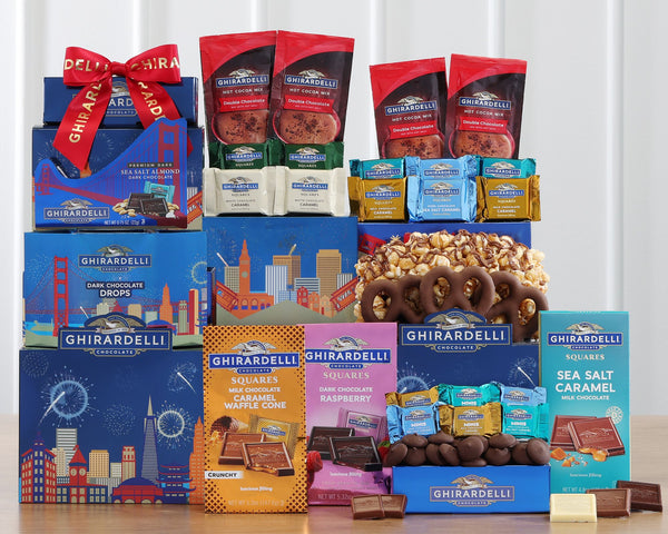 Ultimate Ghirardelli: Premium Chocolate Gift Tower