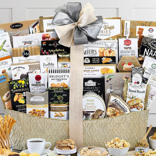 Grand Gourmet: Sweet & Savory Snack Gift Basket