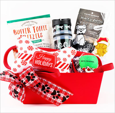 Winter Walks: Holiday Dog Gift Basket