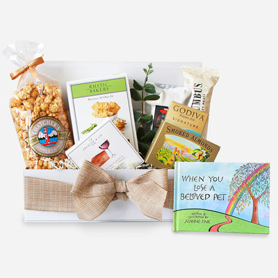 Forever Friends: Dog Sympathy Gift Basket