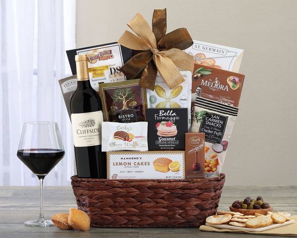 Cliffside Cabernet Wine Gift Basket