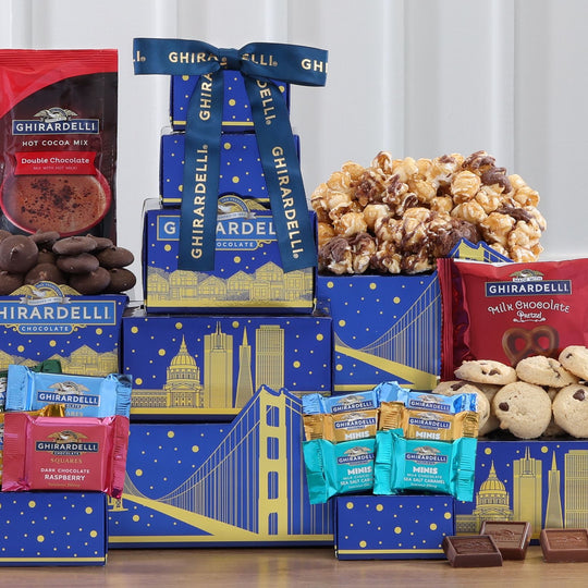 San Francisco Indulgence: Chocolate Gift Tower