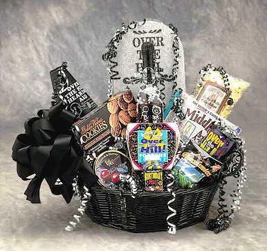 Over the Hill Birthday Gift Basket - Medium