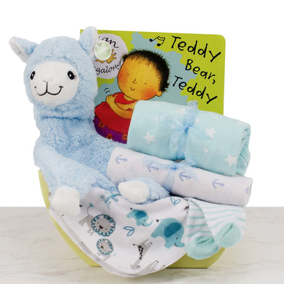 Bedtime Baby: Baby Boy Gift Basket