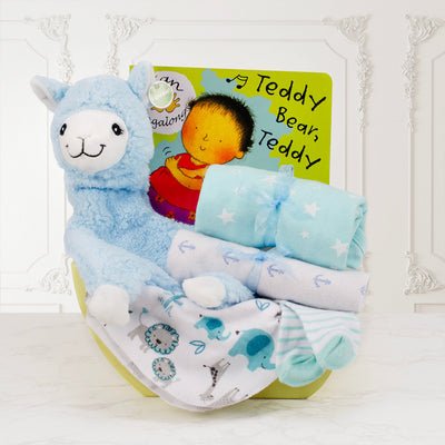 Bedtime Baby: Baby Boy Gift Basket