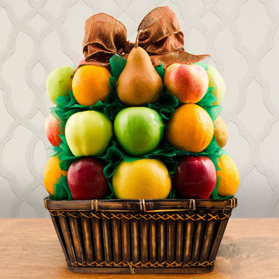 Fruitful Indulgence Fruit Gift Basket