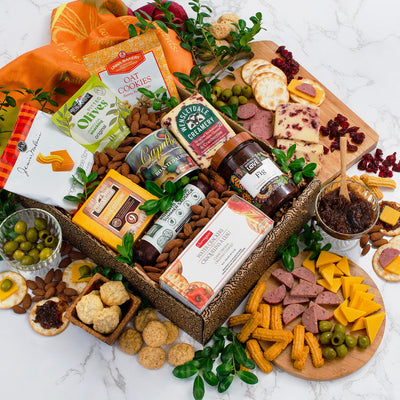 Classic Charcuterie Gourmet Cheese Gift Box