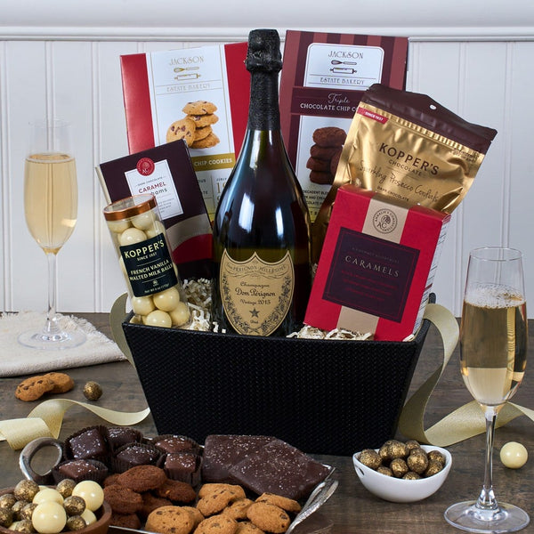 Luxe Celebration: Champagne & Truffles Gift Basket