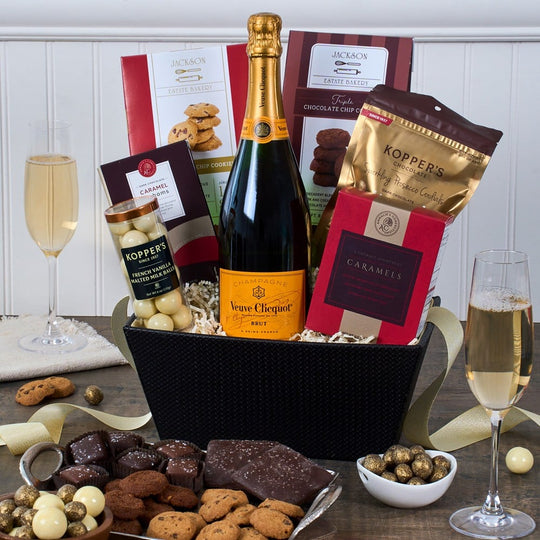 Luxe Celebration: Champagne & Truffles Gift Basket