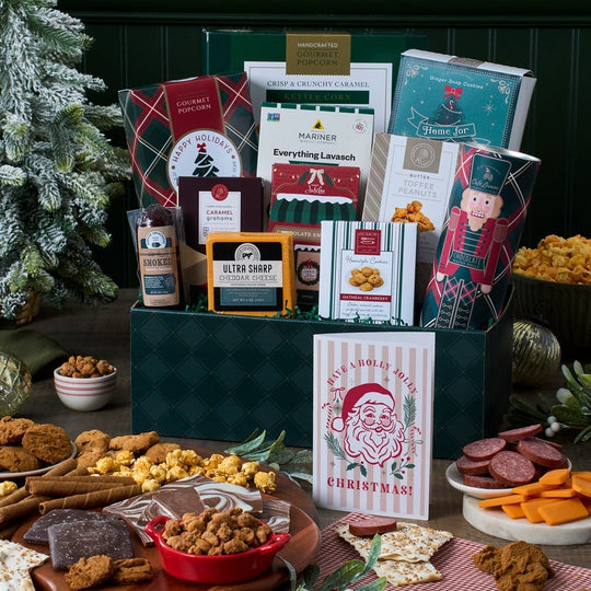 Holiday Celebration: Christmas Gift Basket - Premium