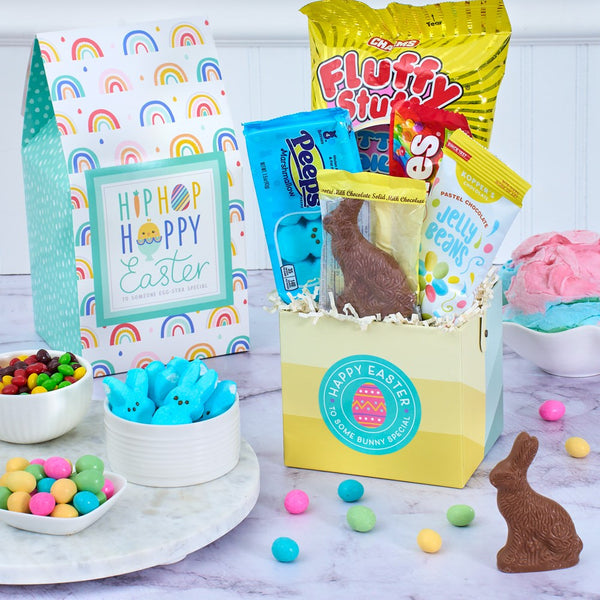 Classic Easter Bunny Gift Basket