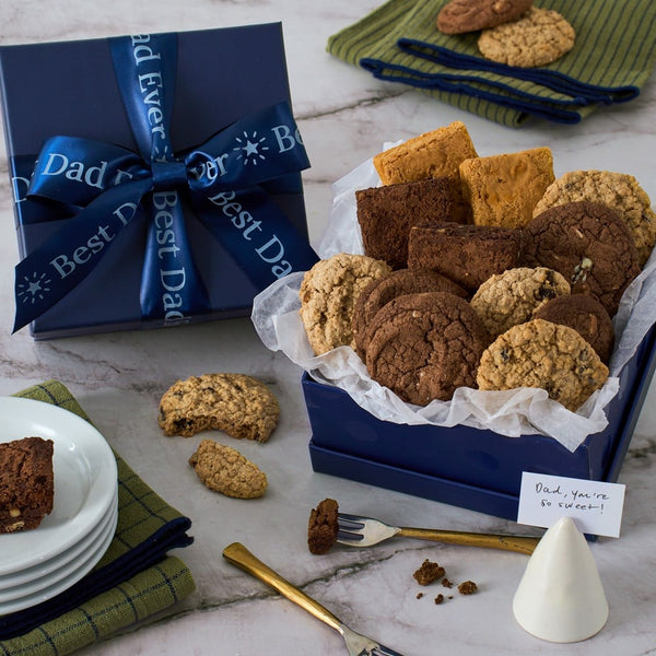 Dad's Favorite Treats: Cookie & Brownie Gift Box