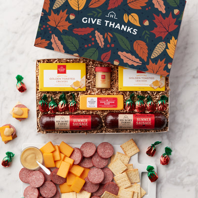 Fall Farmhouse: Meat & Cheese Gift Box