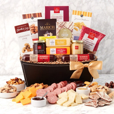 Gourmet Treasures Premium Gift Basket