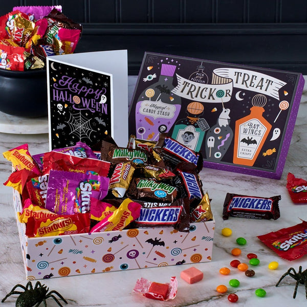 Spooky Sweet Stash: Halloween Candy Gift Box