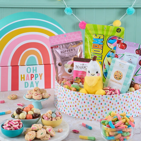 Sweet Celebrations: Candy & Chocolate Gift Basket