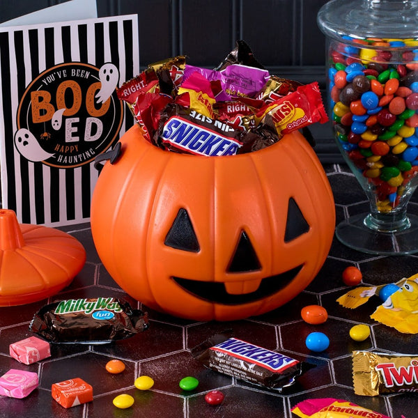 No Tricks...Only Treats: Halloween Gift Basket