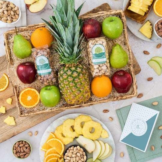 Tropical Welcome: Fresh Fruit Gift Basket