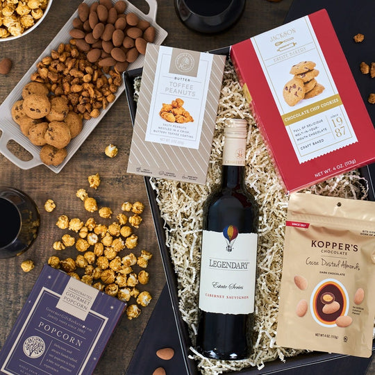 Vineyard Escape: Red Wine Gift Crate