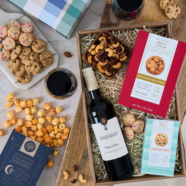 Vineyard Escape: Red Wine Gift Crate