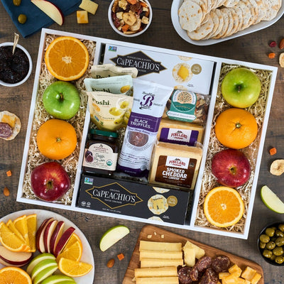Artisan Harvest: Fruit & Charcuterie Gift Crate