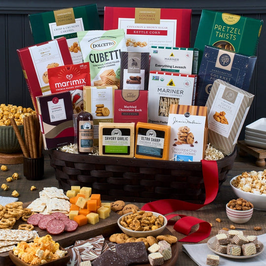 Ultimate Indulgence: Snack Gift Basket