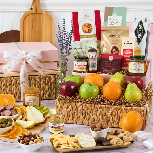 Comfort & Care: Sympathy Fruit Gift Basket