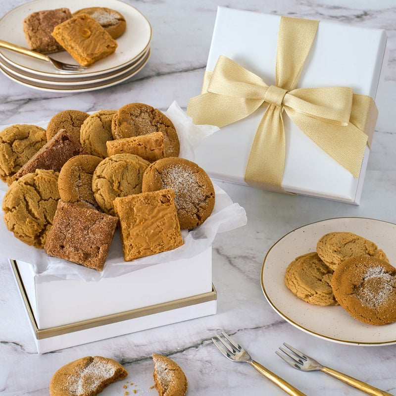 Vanilla and Blondie Baked Goods Gift Box