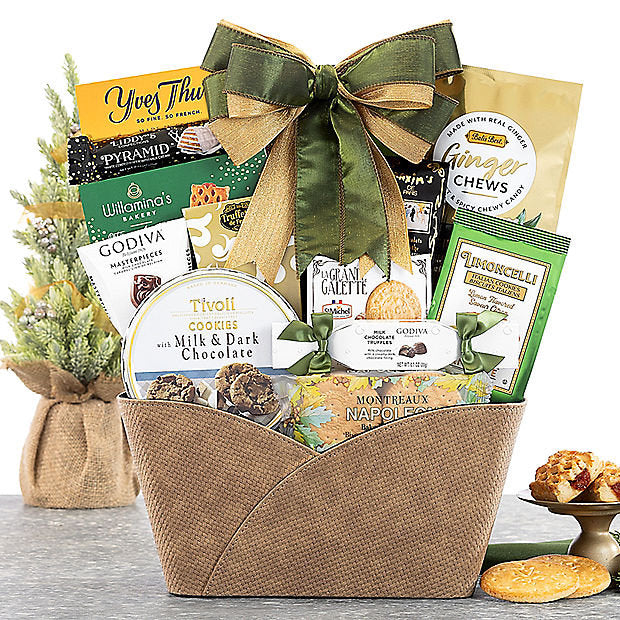 Godiva Treasures: Premium Chocolate Basket