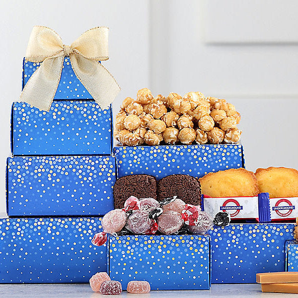 Chocolicious Wishes: Gourmet Gift Tower