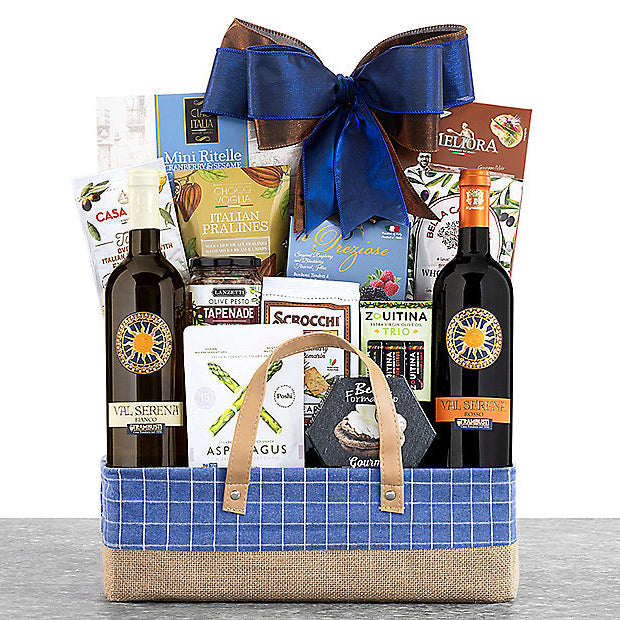 Val Serena Italian Duet: Wine Gift Basket