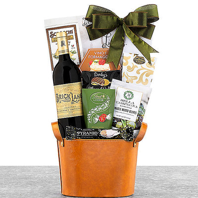 Brick Lane Cabernet: Red Wine Gift Basket