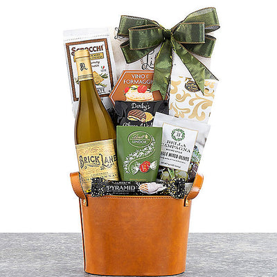 Brick Lane Chardonnay: White Wine Gift Basket