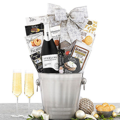 Sterling Vintner's Prosecco: Premium Sparkling Wine Basket