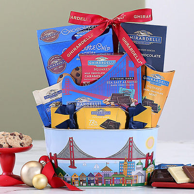 Ghirardelli Favorites: Premium Chocolate Basket