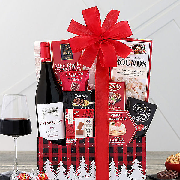 Winter Fest: Pinot Noir Holiday Wine Basket