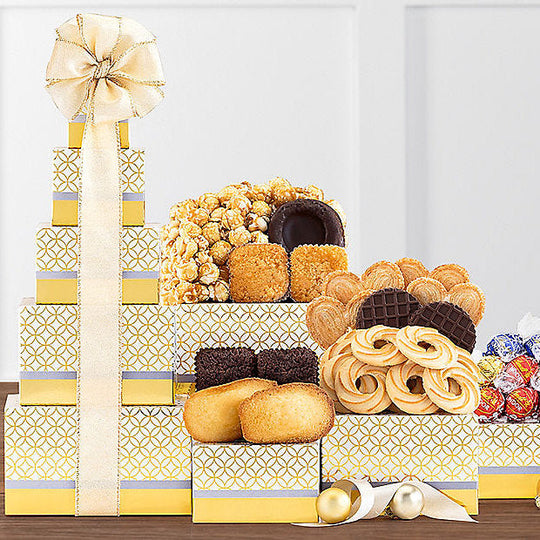 Sweet Sophistication: Lindt Chocolate & Sweets Gift Tower