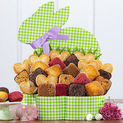 Happy Easter Cookie & Brownie Bunny Box