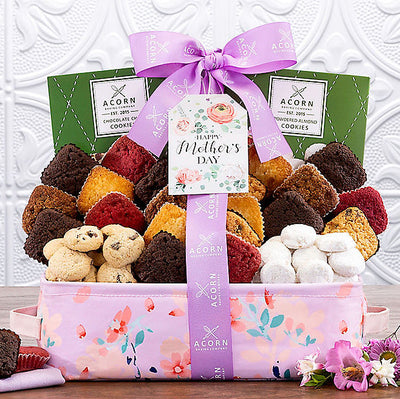 Happy Mother's Day Cookie, Brownie & Cake Gift Box