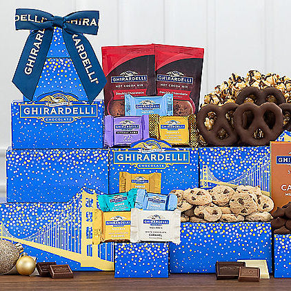 Ghirardelli Deluxe: Gourmet Gift Tower