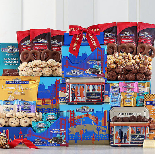Ultimate Ghirardelli: Premium Chocolate Gift Tower
