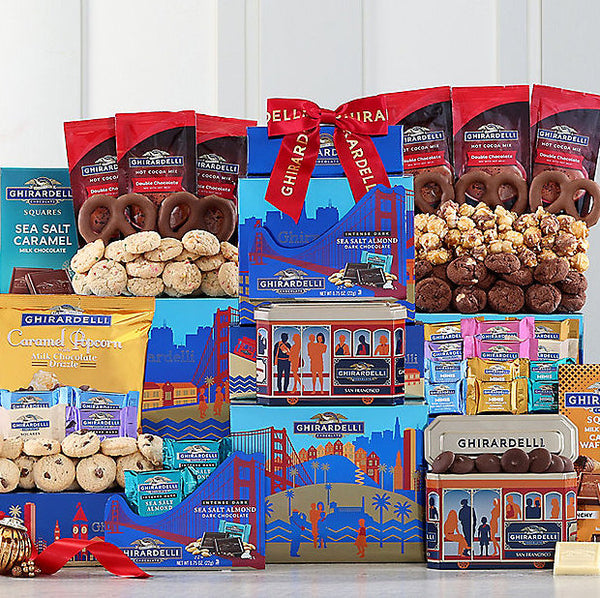 Ultimate Ghirardelli: Premium Chocolate Gift Tower