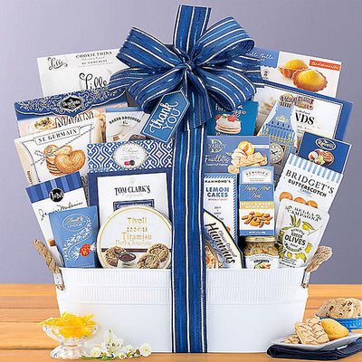 Gratitude & Gourmet Thank You Gift Basket