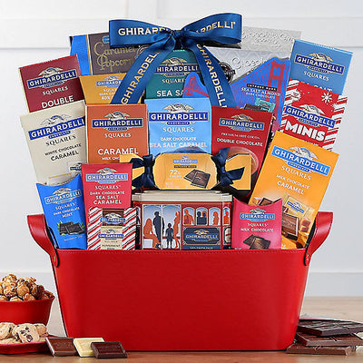 Ghirardelli Extravaganza: Premium Chocolate Gift Basket