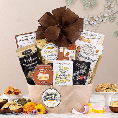 Happy Birthday Gourmet Gift Basket