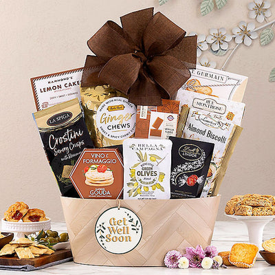Get Well Gourmet Gift Basket